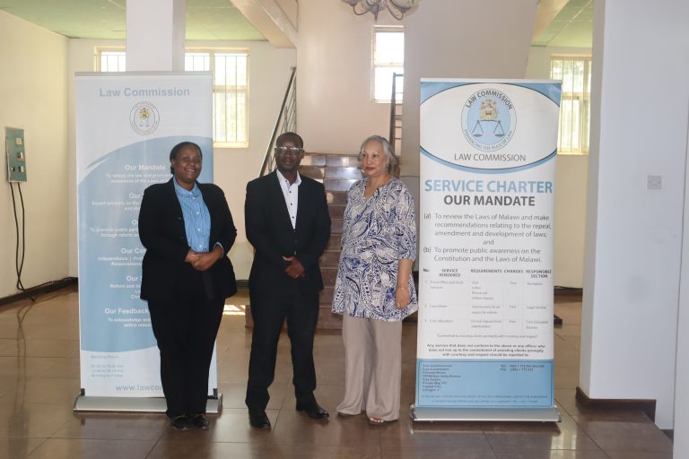 The Southern Africa Director for PPLAAF visits the Law Commission