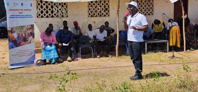 Public Awareness on Gender and Child Related Laws in Salima District